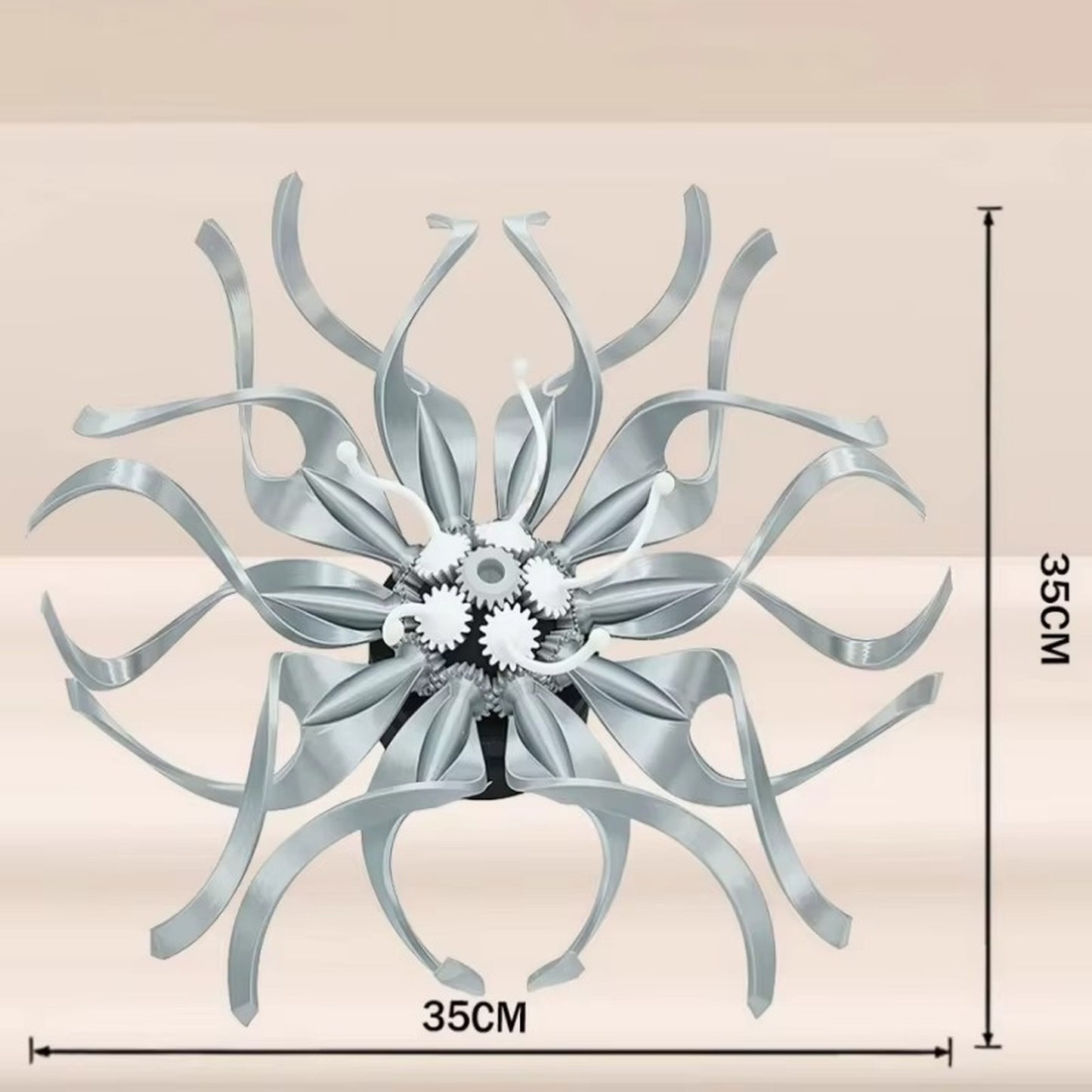 RGB Arka Plan Aydınlatmalı, Daha İyi Yaratıcı Dekorasyon, Mekanik Şekil Değiştiren Yapay Çiçek
